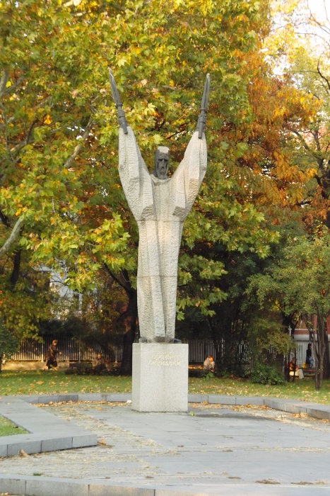 Denkmler und Statuen in Sofia