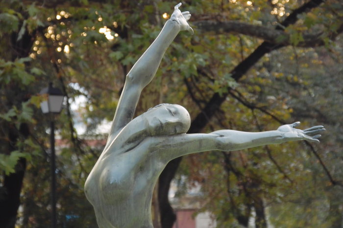 Brunnen beim Nationaltheater Sofia