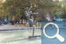 Brunnen beim Nationaltheater Sofia